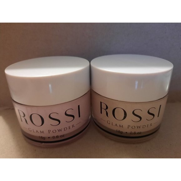 2 Rossi Glam Powder NIP  001 Honeymoon & 016 Sweetheart - Picture 1 of 5